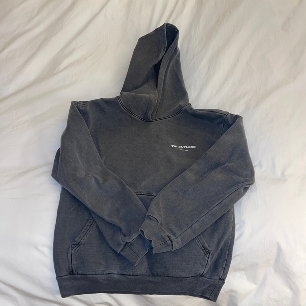 Talentless Gray Hoodie